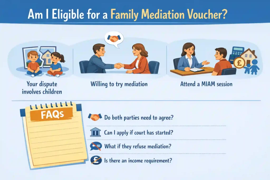 Am I Eligible for a Family Mediation Voucher Manchester?