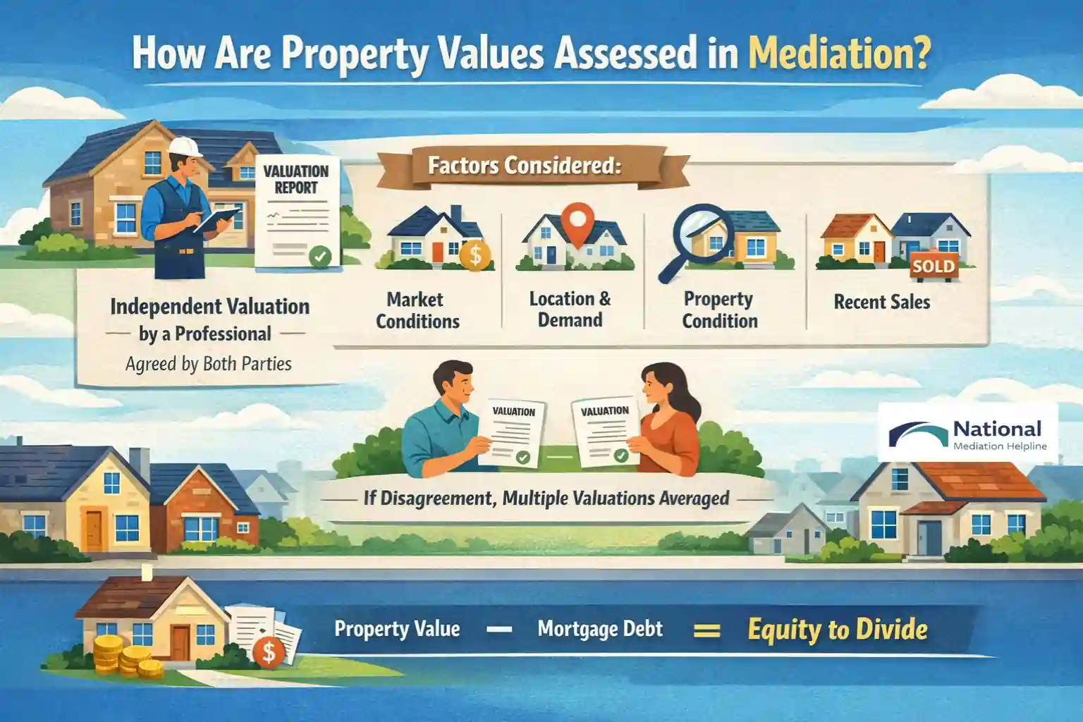 How Are Property Values Assessed in Mediation Manchester?