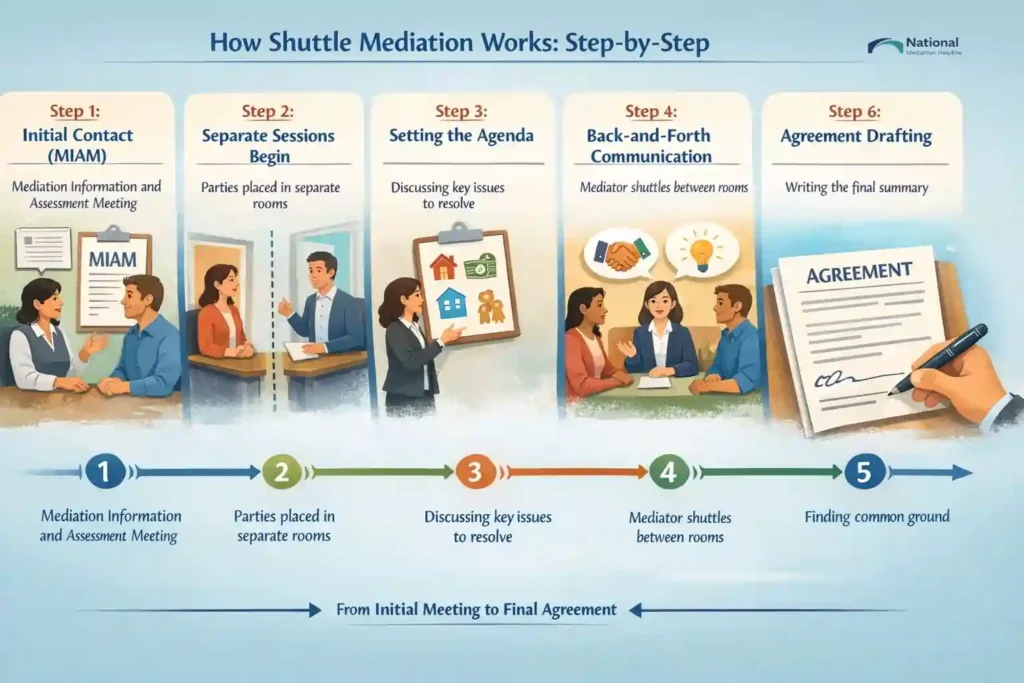How Shuttle Mediation Works: Step-by-Step Manchester