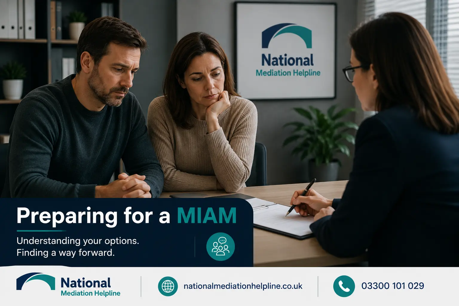 How to prepare for a miam in Manchester Preparing for a MIAM. An image explaining how to prepare yourself emotionally and rationally for the first miam appointment 