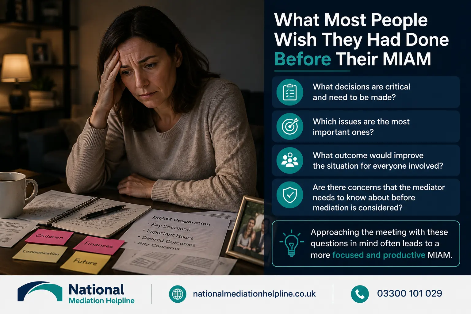 How to prepare for a miam in Manchester What most people miss what should they have done before miam
