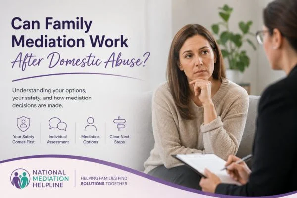 Can Family Mediation Manchester Work After Domestic Abuse?